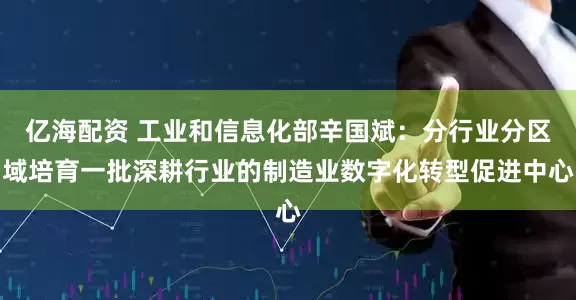 亿海配资 工业和信息化部辛国斌：分行业分区域培育一批深耕行业的制造业数字化转型促进中心